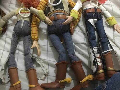 Woody and Jessie toy story