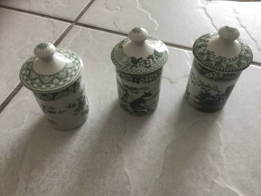 Spode 3 archive collection spices Portland
