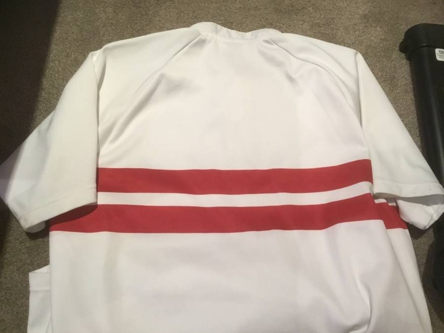 England Rugby Commonwealth Games jersey  size L rare