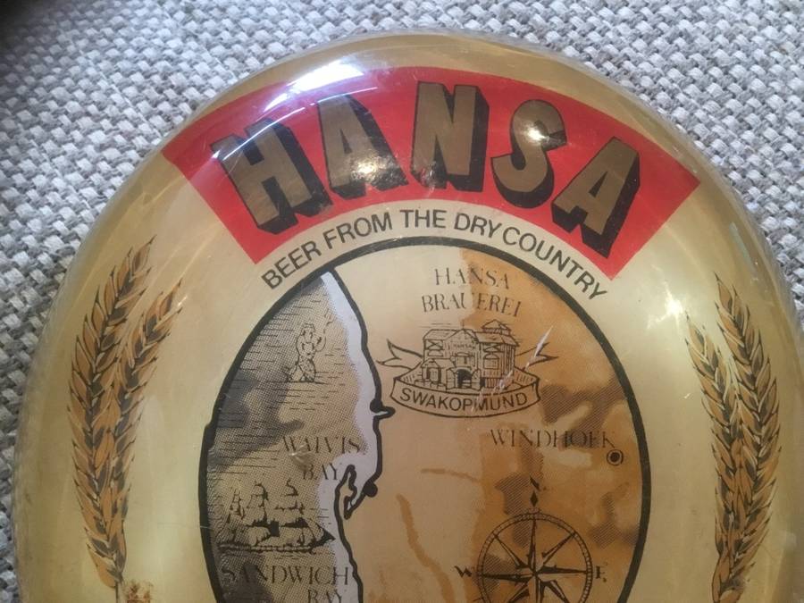 Original HANSA PILSENER BAR PLAQUE