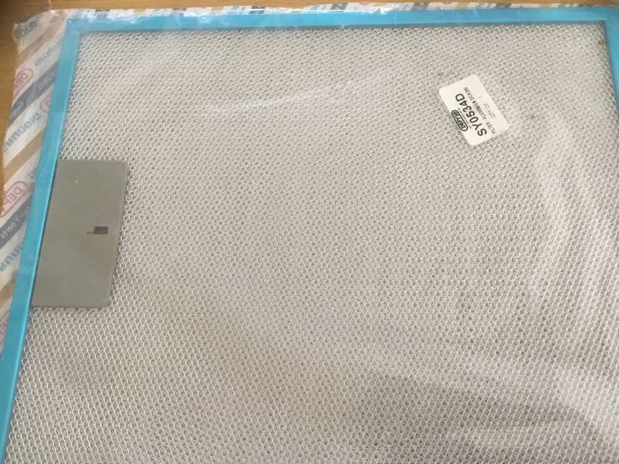 Two Original part Defy Cooker Hood Extractor Aluminium Filter part no SY0534D
