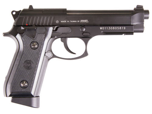 KWC PT92, 4.5mm STEEL BB Pistol, CO2 Gas Gun, FULL METAL/Blowback/ FREE 250 Bbs + 3 GAS
