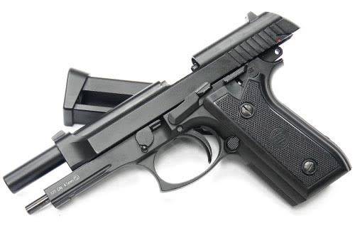 KWC PT92, 4.5mm STEEL BB Pistol, CO2 Gas Gun, FULL METAL/Blowback/ FREE 250 Bbs + 3 GAS