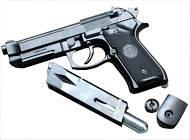 KJ WORKS M9 C02 BLOWBACK AIRSOFT PISTOL 6MM, with HOP-UP ADJUSTMENT