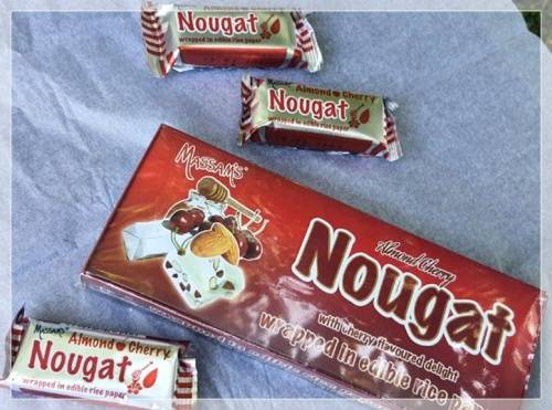 Almond Cherry Nougat Gift Box 150g