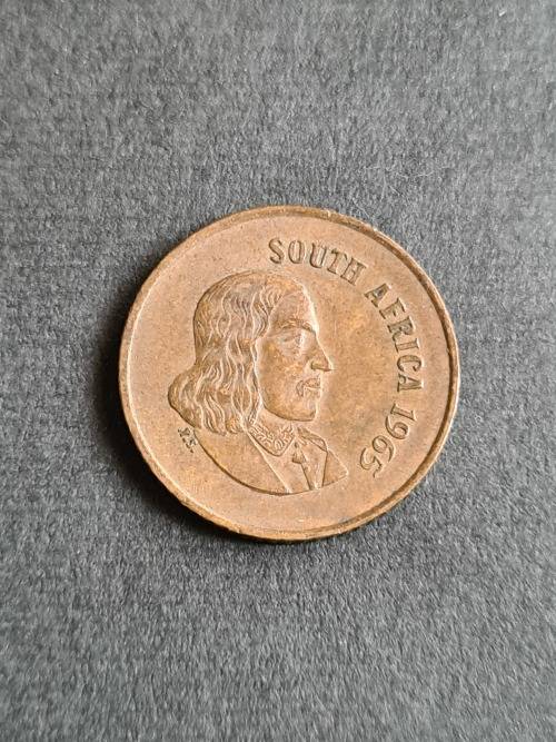 SA One Cent 1965 English