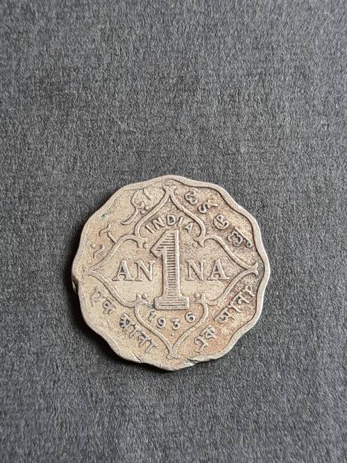India One Anna 1936