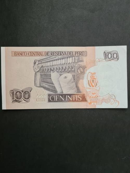 Peru 100 Cienintis UNC