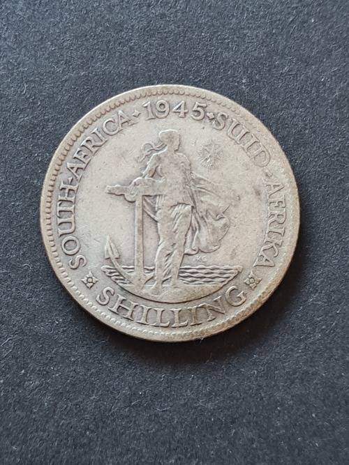 Union 1 Shilling 1945
