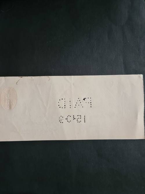 African Banking Corporation Limited Cheque 15 October 1919 - as per photograph