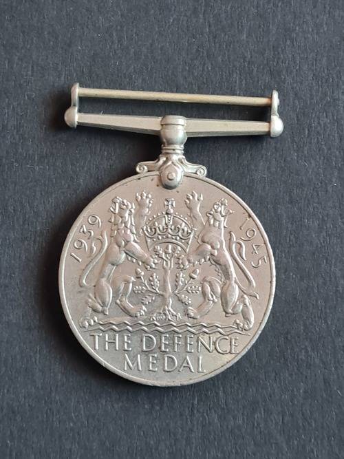 World War Defence Medal 1939-1945