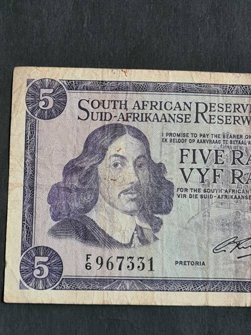 G Rissik R5 Note - as per photograph