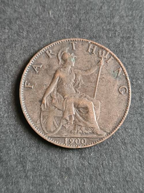 UK Farthing 1900