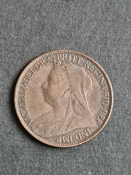 UK Farthing 1900