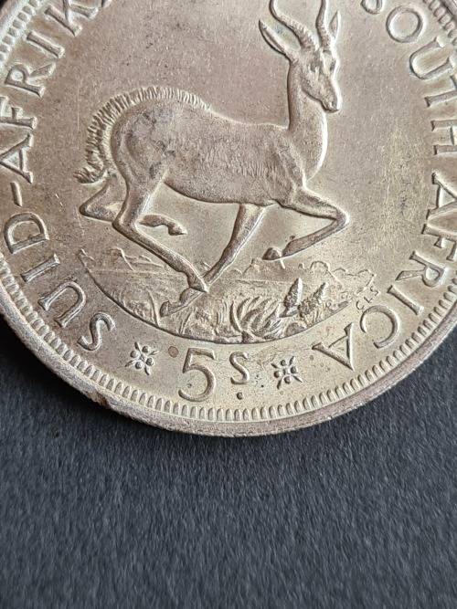 Union 5 Shillings 1957