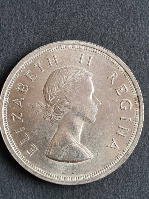 Union 5 Shillings 1957