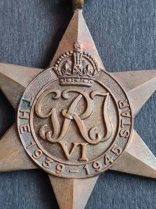 World War II 1939 - 1945 Star (no ribbon) - as per photograph
