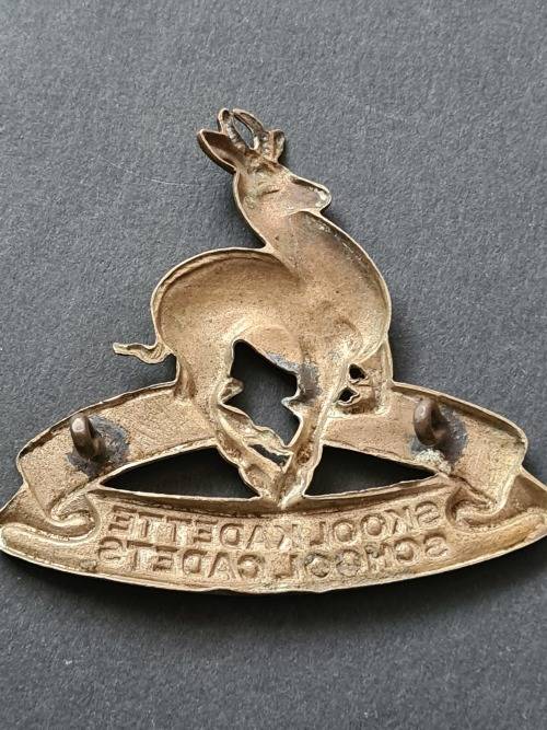 SA School Cadets Cap Badge - as per photograph