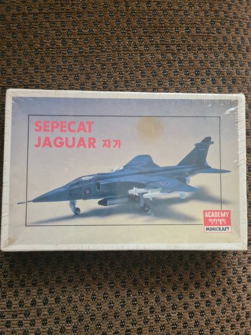 Sepecat Jaguar Model Kit 1/144th scale (Academy Minicraft) Mint in Box - as per photograph