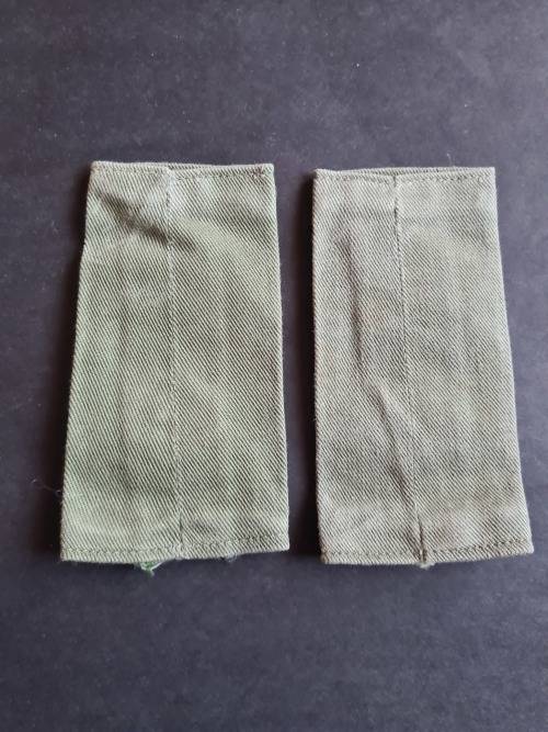 2 x Rhodesian Artillery Epaulettes - as per photograph