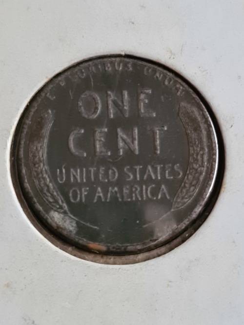 USA Steel One Cent 1943 - as per photograph