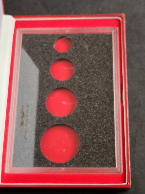 Kruger Rand Box for 1/10, 1/4, 1/2 and 1 Ounce - as per photograph