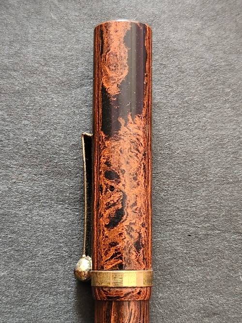 Vintage Dunlop Fountain Pen with Rolled Gold Clip (not used) - as per photograph