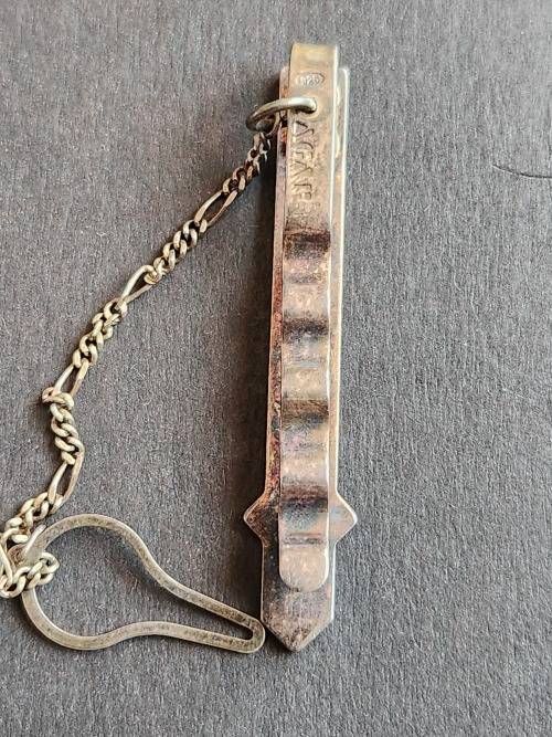 Vintage Sterling Silver Tie Pin stamped  .925 (6.8 grams) - as per photograph