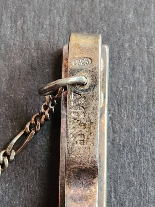 Vintage Sterling Silver Tie Pin stamped  .925 (6.8 grams) - as per photograph
