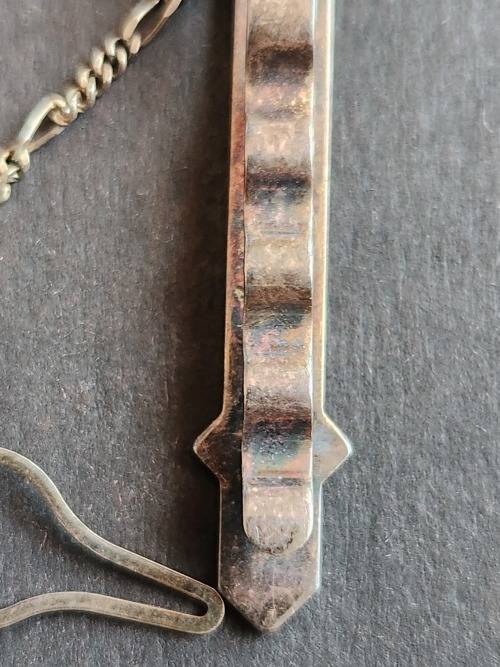 Vintage Sterling Silver Tie Pin stamped  .925 (6.8 grams) - as per photograph