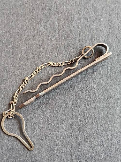 Vintage Sterling Silver Tie Pin stamped  .925 (6.8 grams) - as per photograph