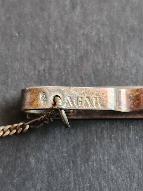 Vintage Sterling Silver Tie Pin stamped  .925 (6.8 grams) - as per photograph