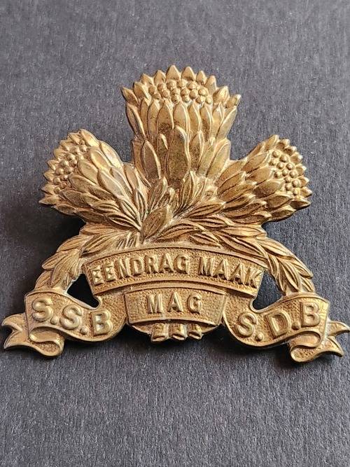 Special Service Battalion Brass Cap Badge (SDB/SDB) - as per photograph