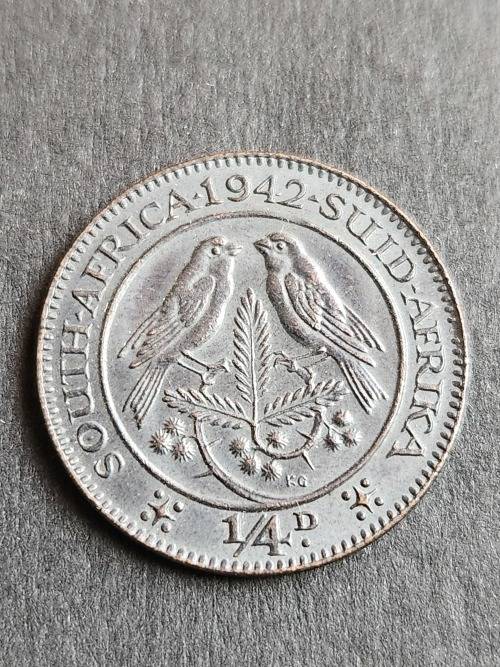 Union Farthing 1942 EF+/UNC - as per photograph