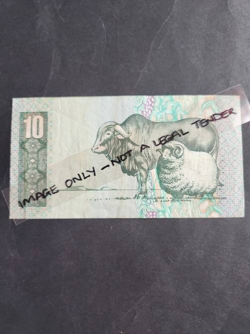 GPC de Kock Ten Rand Replacement Note 1990 XY - as per photograph