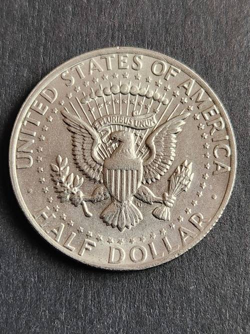 Kennedy Half Dollar 1974 - as per photograph