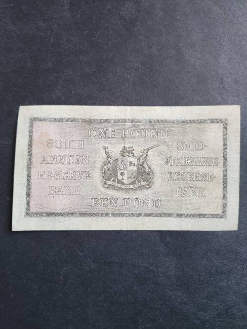 J Postmus One Pound E/A 10 November 1941 VF - as per photograph