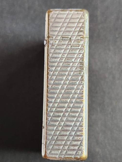 Silver Plated Saint Dupont Lighter made in France (needs gas/flint) 45mmx 35mm - as per photograph