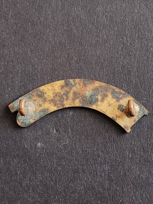 Red Cross Brass Shoulder Title- as per photograph