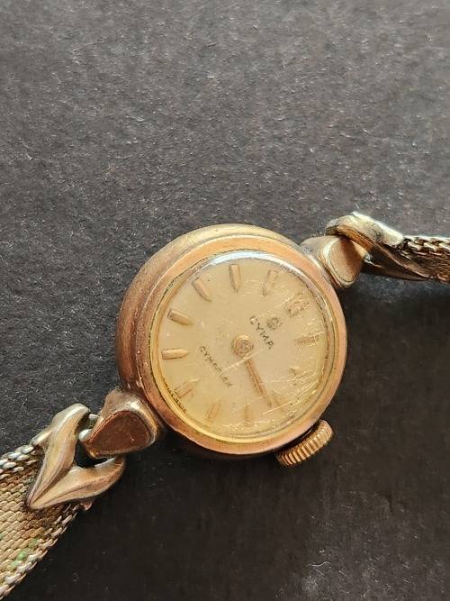 Vintage Ladies Cyma Watch (working needs to be serviced) - as per photograph