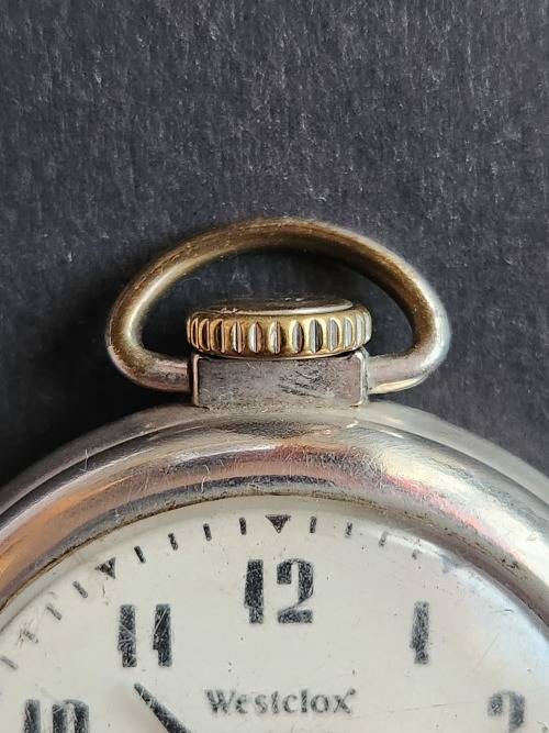 Vintage Westclox ZOBO Pocket Watch - as per photograph
