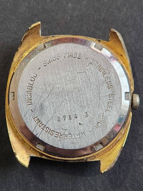 Vintage Radania Supersport 17 Jewels Incablock Swissmade Mechanical Watch (not working) - as per pho