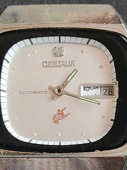 Vintage Centauer Automatic Men`s Wrist Watch (nice condition) not working- as per photograph