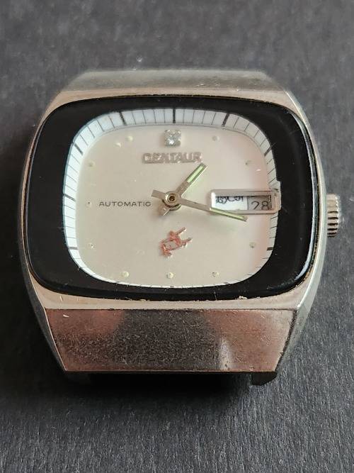 Vintage Centauer Automatic Men`s Wrist Watch (nice condition) not working- as per photograph