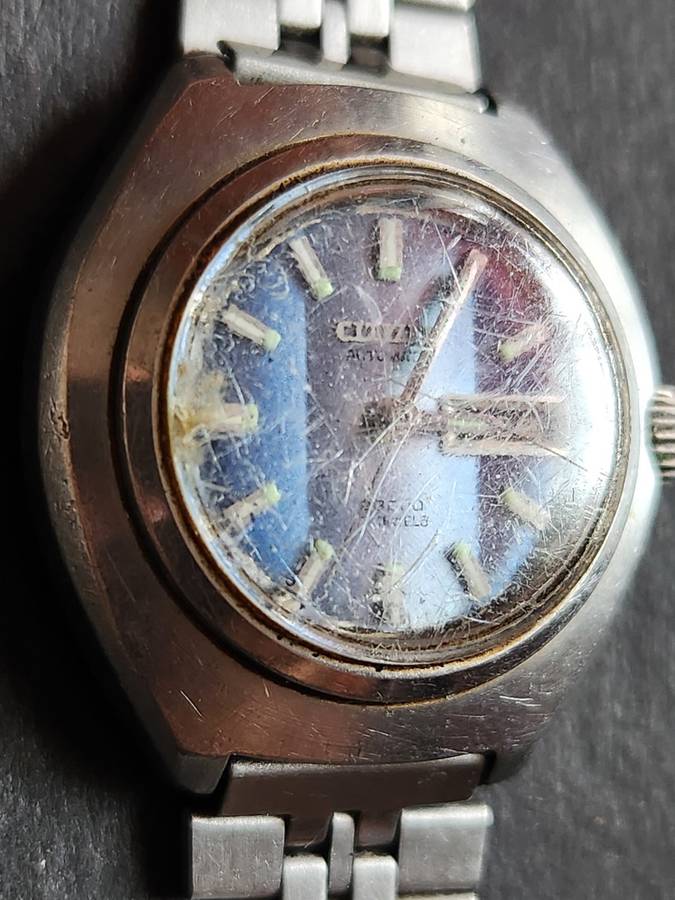 Vintage Ladies Citizen Automatic 28800 17 Jewels Mechanical Wrist Watch (not working)