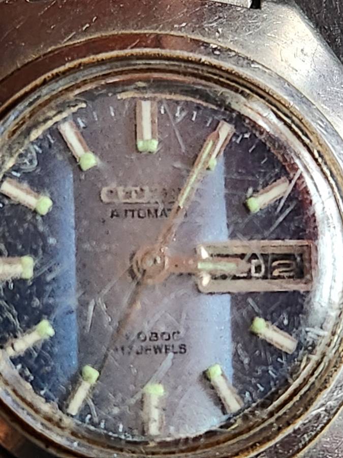 Vintage Ladies Citizen Automatic 28800 17 Jewels Mechanical Wrist Watch (not working)