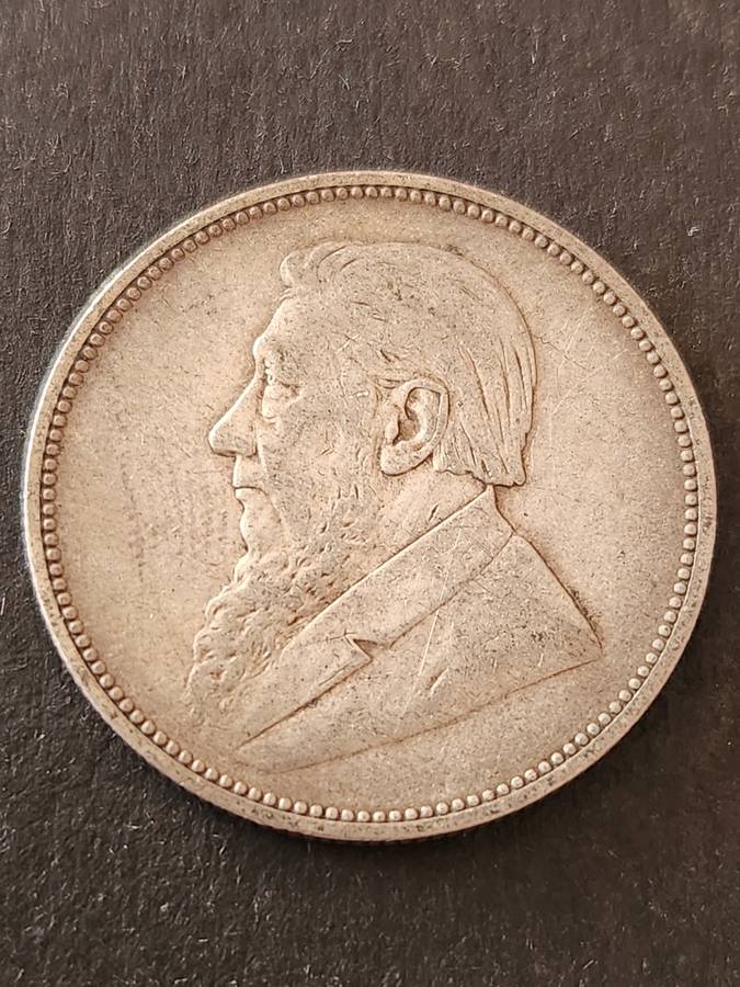 ZAR 2 1/2 Shillings 1897 - as per photograph