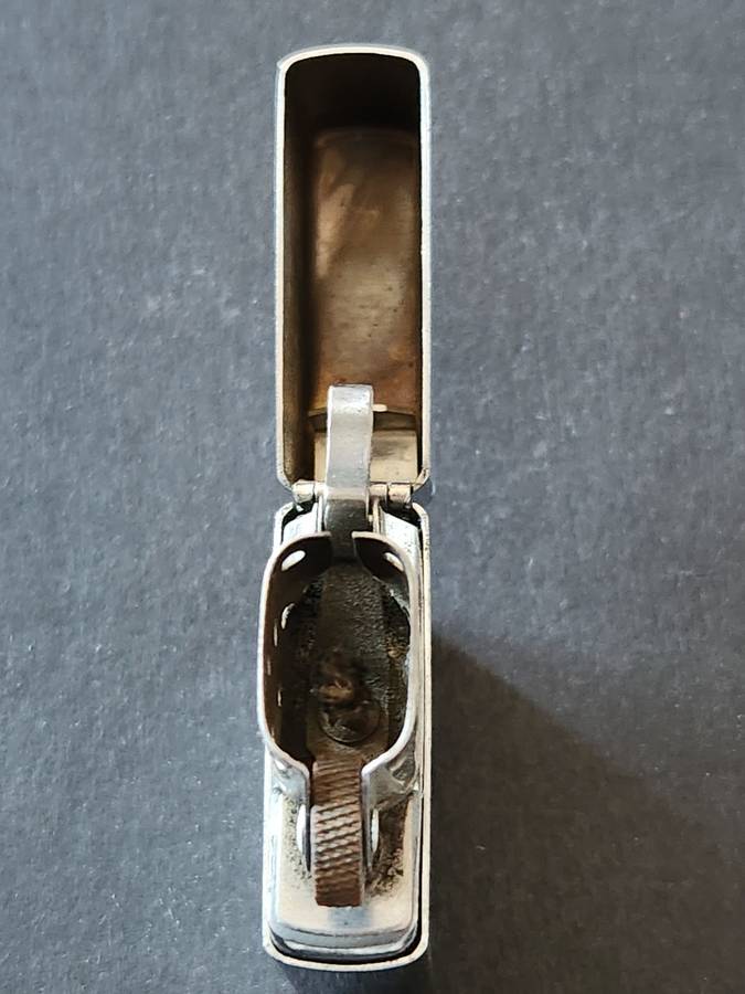 Vintage Zippo Lighter - made in USA (needs gas) - as per photograph