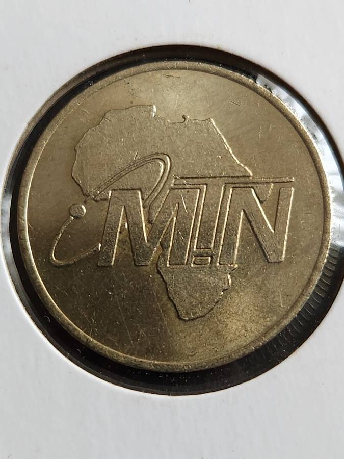 Rare MTN Pay Phone 5 Units Token - as per photograph