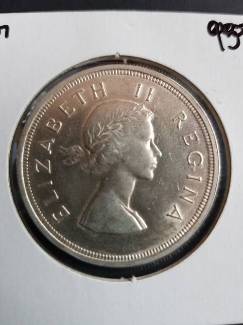 Union 5 Shillings 1956